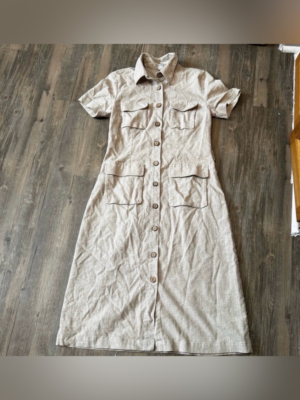 Tilley Hemp-Blend Safari Dress Size 6
